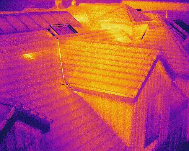 Thermal Imaging Roof Survey Image Shrewsbury